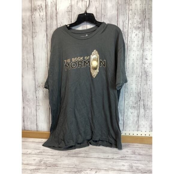 tropical y2k boho indie The Book of Mormon Men's T-Shirt Short Sleeve Black XL - Picture 1 of 4